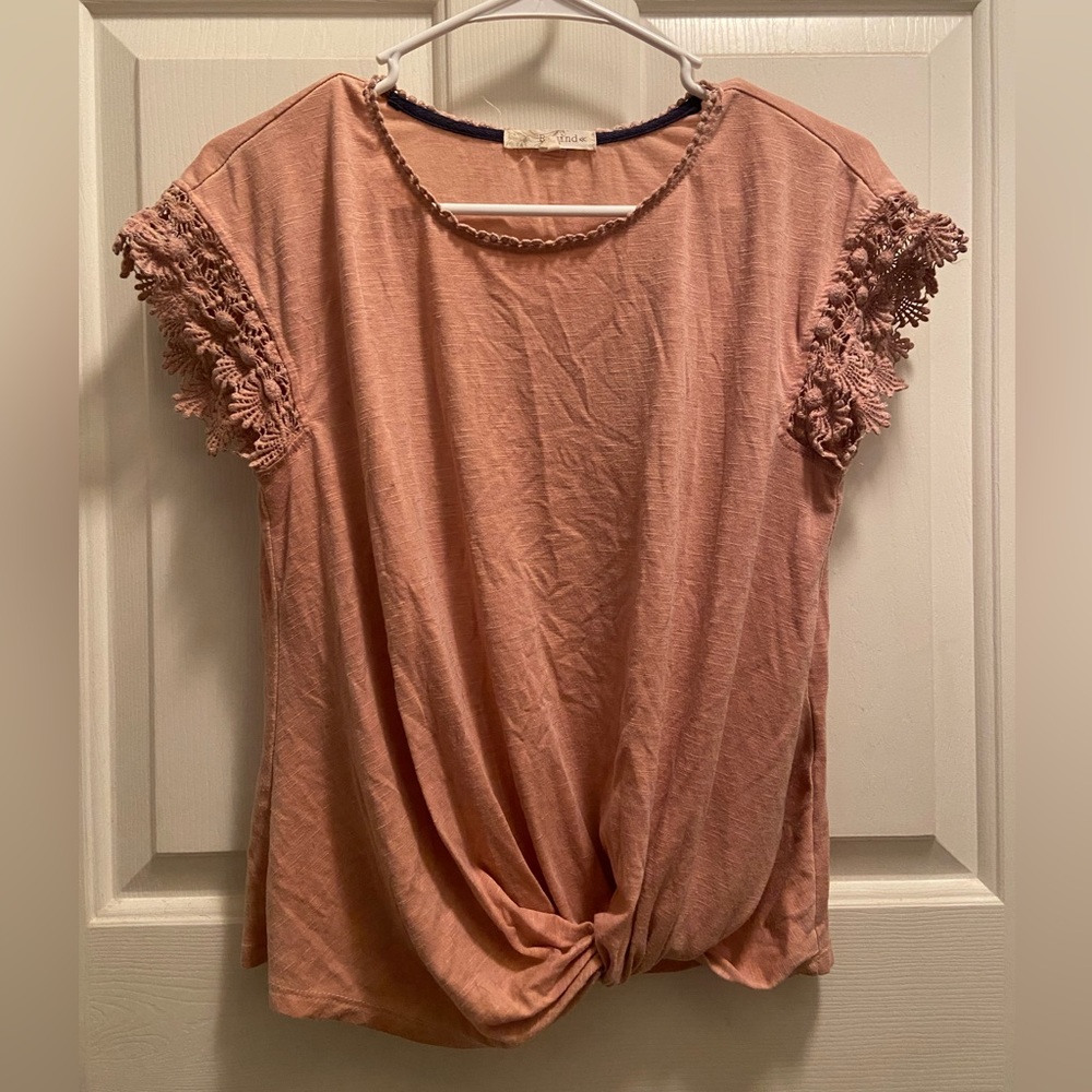 Pink Lace Sleeves